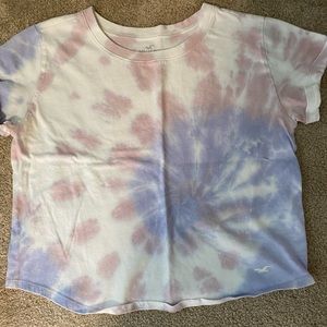 Hollister cropped shirt